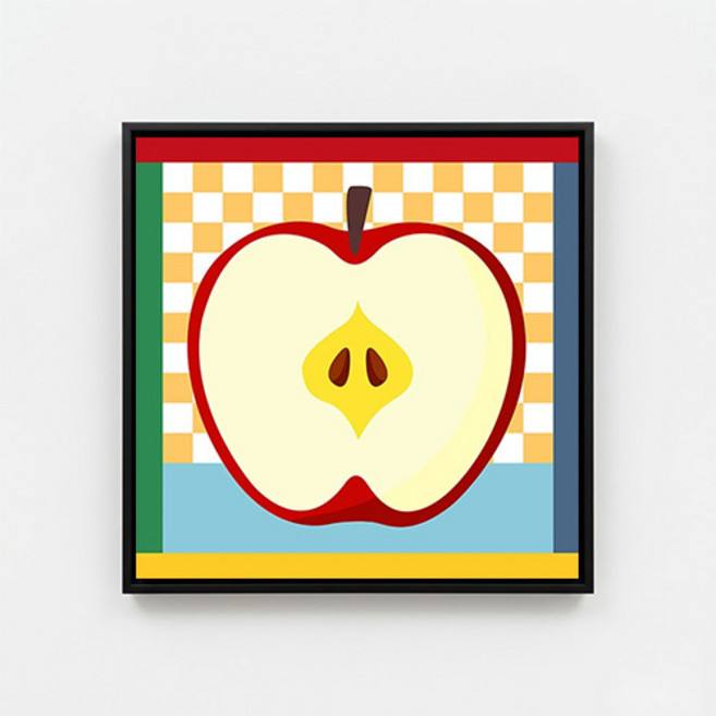 더플로우커머스 솔리드 컬러 캔버스 아트워크 타입17