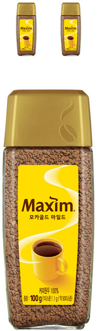 맥심 모카골드 마일드 원두커피믹스, 100g, 1개입, 3개