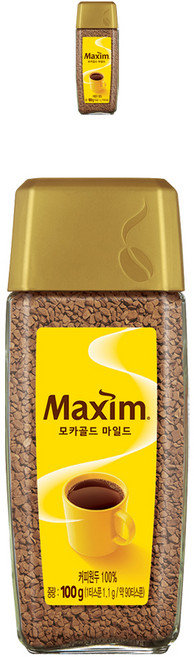 맥심 모카골드 마일드 원두커피믹스, 100g, 1개입, 2개