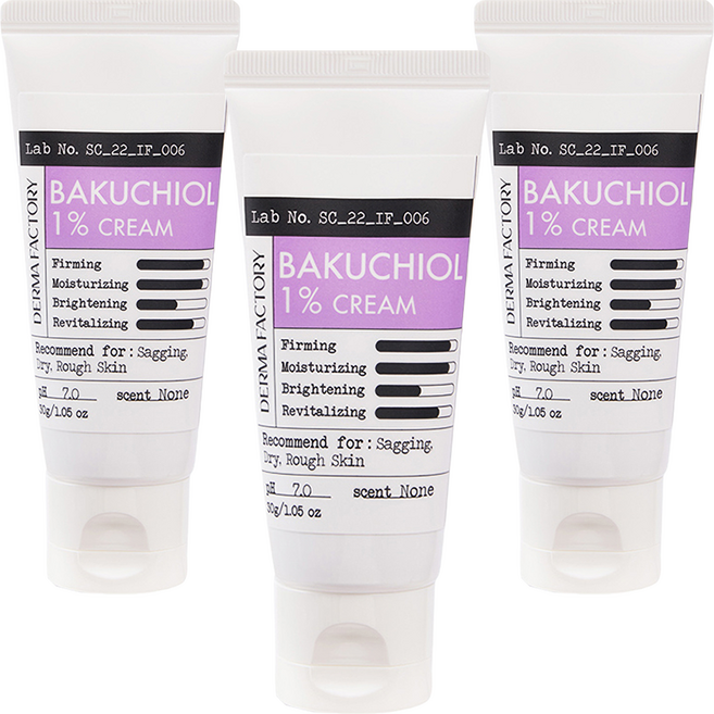 더마팩토리 바쿠치올 1% 크림, 30g, 3개