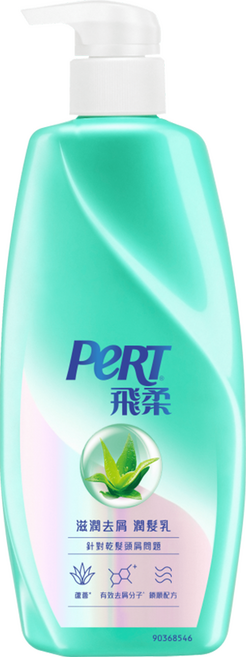 PeRT 飛柔 滋潤去屑 潤髮乳, 750g, 1瓶