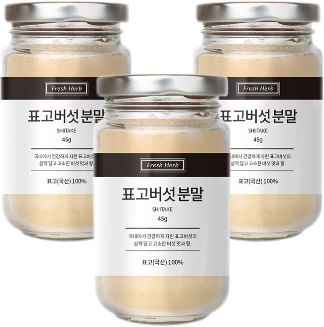 신선약초 표고버섯분말, 45g, 3개