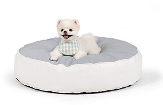 퍼핑 반려동물 빈백, 그레이, 1개