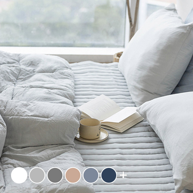 젤란하우스 데일리 부드러운 워싱 차렵이불 세트