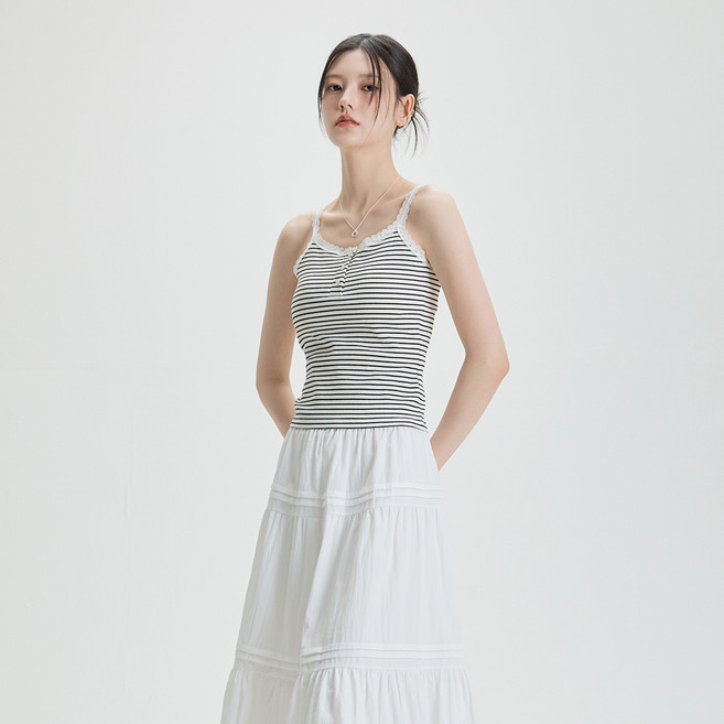MIXXO 女款蕾絲帽T背心