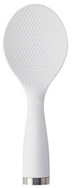 레베스 밥풀 안붙는 스탠드 주걱, 화이트, 1개