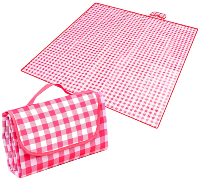 野餐墊 Set 2個, 少女粉, 1組