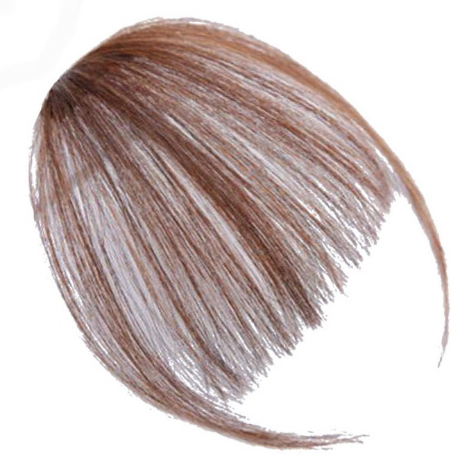 뿌이뿌이가발 인모 애교 앞머리, 밀크브라운, 1개
