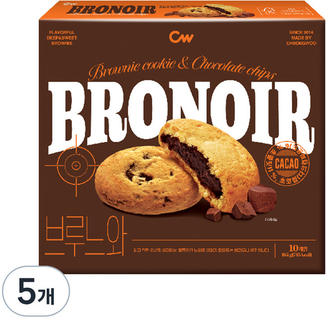 브루느와 10p, 165g, 5개