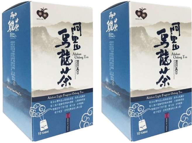 聯興 阿里山清香烏龍茶, 2g, 10入, 2盒