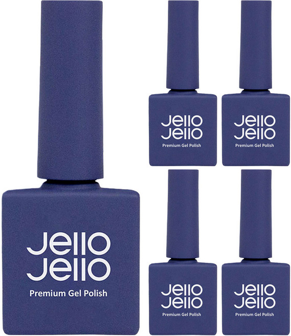 젤로젤로 프리미엄 젤 폴리쉬, JC-25 드라이블루, 10ml, 5개
