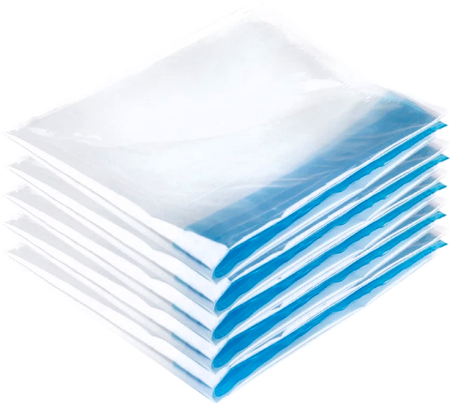 手捲式真空壓縮袋 PA+PE材質, 10個裝, 1組