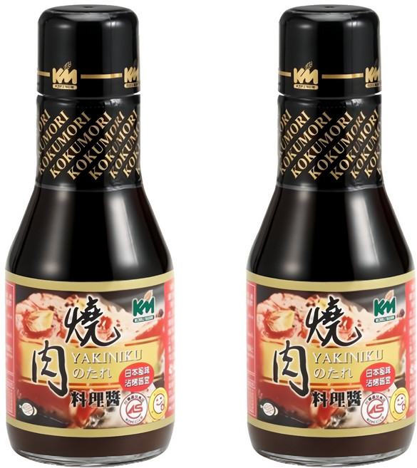 KOKUMORI 穀盛 日式燒肉醬, 260g, 2瓶