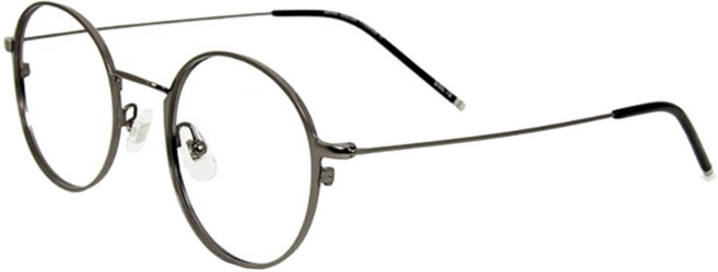 ALEGANT 日式輕量質感光學圓框UV400濾藍光眼鏡