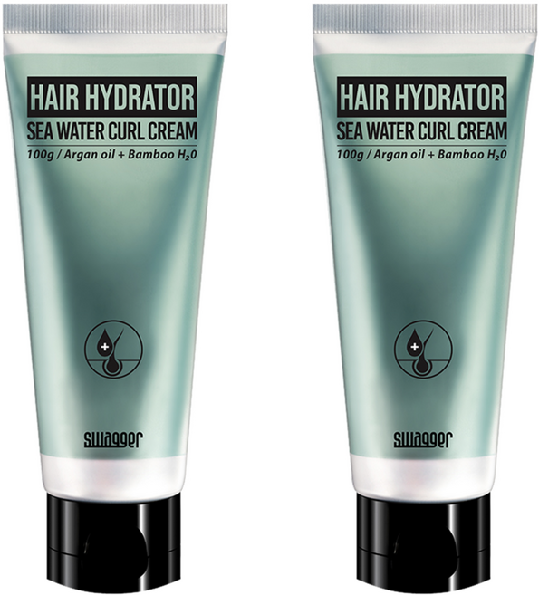 스웨거 헤어 하이드레이터 웨트 컬크림 튜브형, 100g, 2개