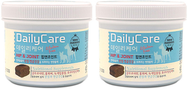 데일리케어 강아지 영양제, 180g, 뼈/관절강화, 2개