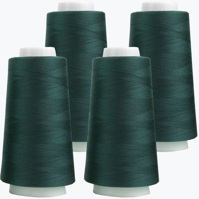 유니크 프리미엄 OWL 코아사 45수2합, 23 다크그린, 4개