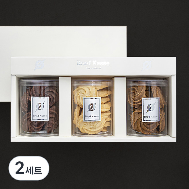 브로드카세 버터쿠키, 100g, 3개입, 2세트