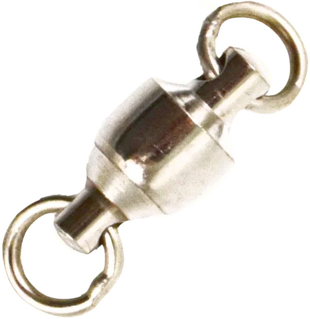 台灣 JiNDO Lure 頂級雙頭焊接軸承轉環 6顆培林珠 304不鏽鋼 海水防鏽 高速旋轉 米諾 培林 軸承9 拉力值200kg, 10入, 1組