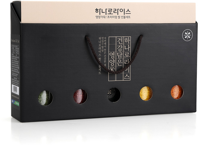 하나로라이스 프리미엄 컬러쌀 기프트 4종 세트, 1세트