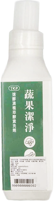 TKP植萃酵素 蔬果 奶瓶潔淨粉, 500g, 1罐