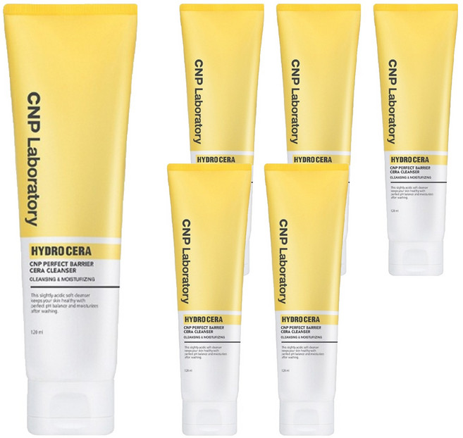 씨앤피 하이드로 세라 퍼펙트 베리어 폼 클렌저, 120ml, 6개