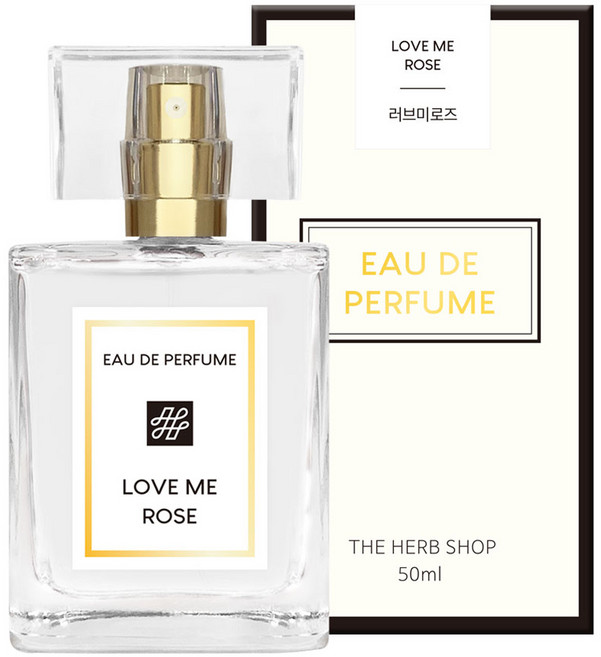 더허브샵 러브미로즈 오 드 퍼퓸, 50ml, 1개