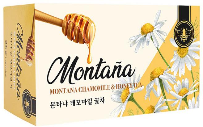 몬타냐 캐모마일 꿀차, 1.3g, 20개입, 1개