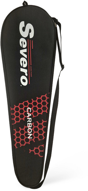 세베로 배드민턴 라켓 1단 풀커버 고급가방, 블랙, 1개