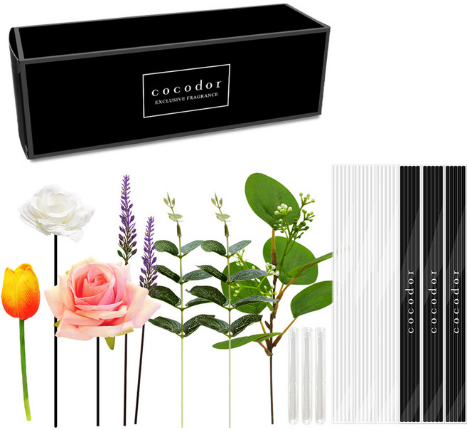 코코도르 디퓨저 데코스틱 패키지, 혼합색상, 1개, 1개