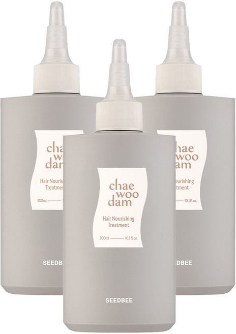 씨드비 채우담 모발 영양 트리트먼트, 300ml, 3개