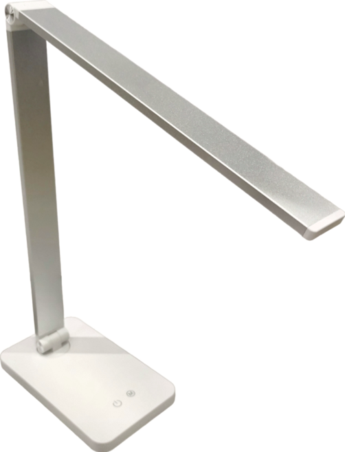 折疊式LED檯燈 充電款 白色 型號: 21-002-WH2