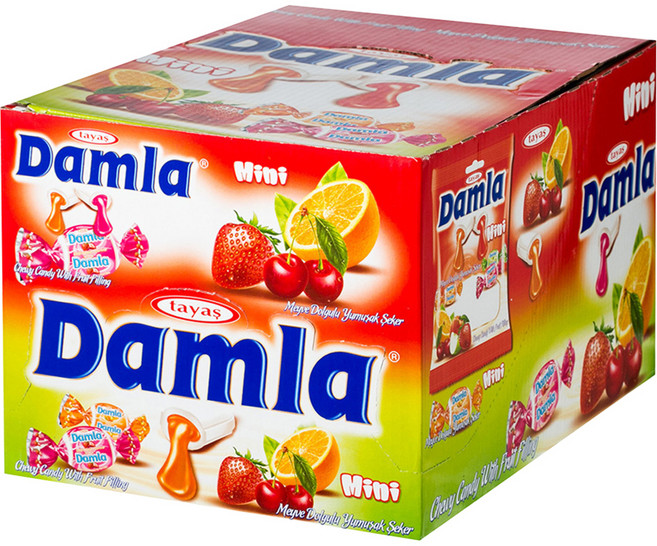 타야스 담라 미니 캔디, 40g, 24개