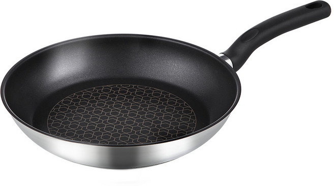 빌리빈 스테인레스 프라이팬 (인덕션 사용 가능), 28cm, 1개