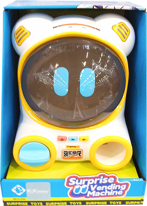 KiKimmy 太空熊聲光扭蛋機 驚喜販賣機, 1個