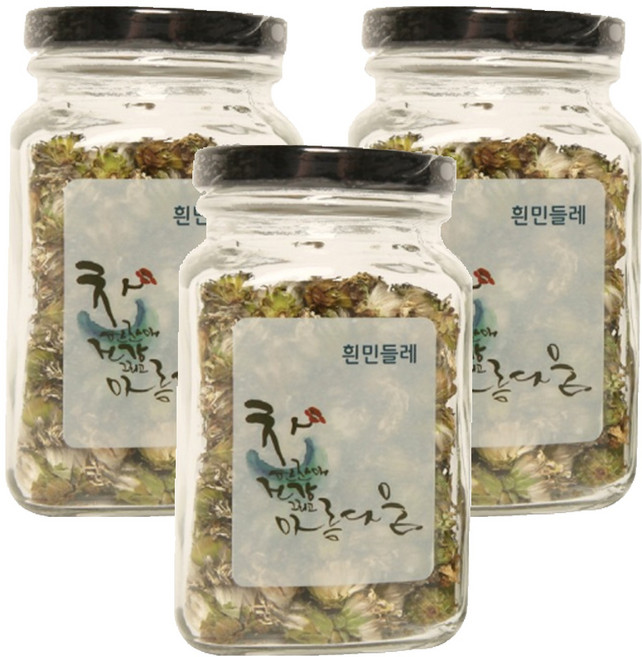몸사랑 흰민들레꽃차 대, 15g, 1개입, 3개