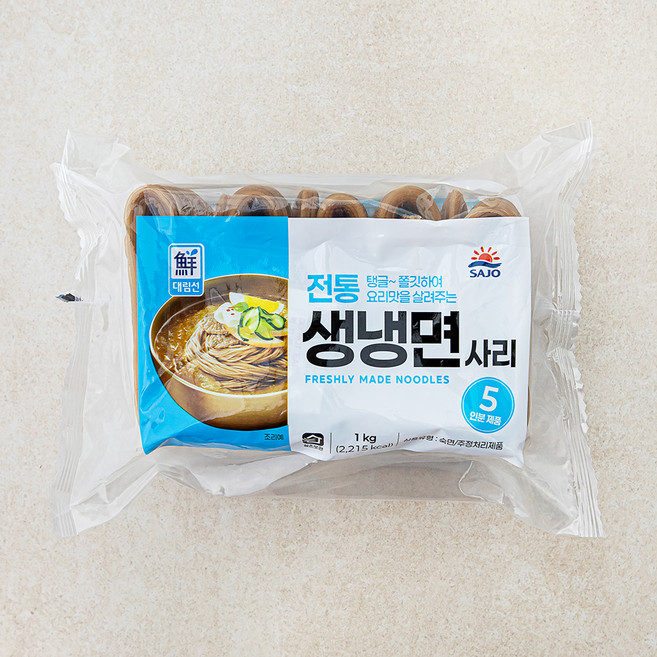 대림선 생냉면 면사리, 1kg, 1개
