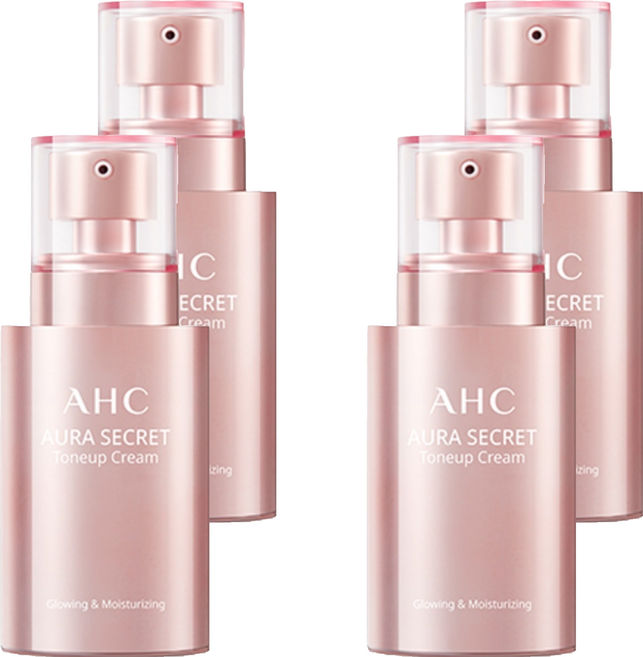 AHC 粉嫩光澤美拍霜 SPF30 PA++, 單色, 50g, 4瓶