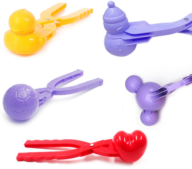 오리 스노우볼 메이커 눈썰매 5종세트, 1개