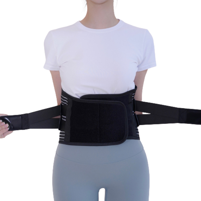 casacozy 男女通用腰部支撐帶 黑色, 1個