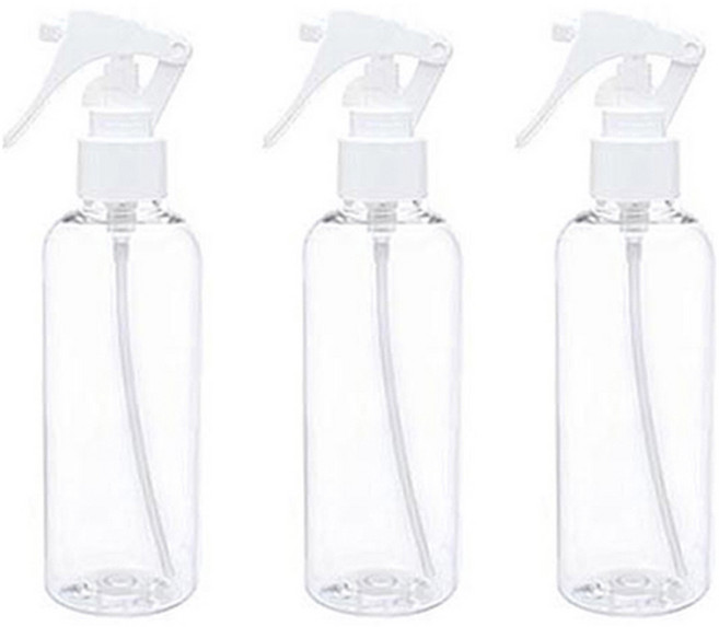 병도매닷컴 DT200 투명 건스프레이 용기 200ml, 흰색캡, 3개