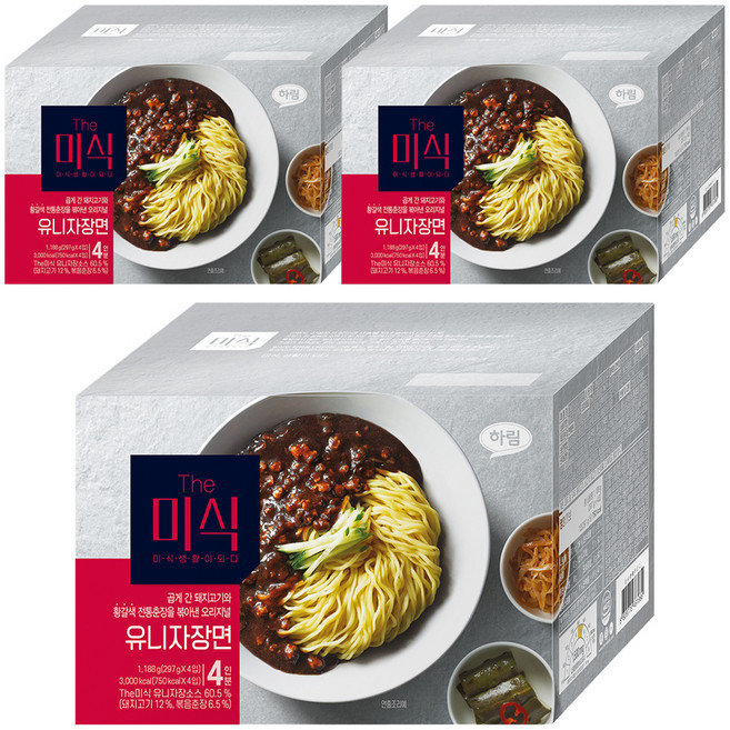 더미식 유니자장면 297g, 12개