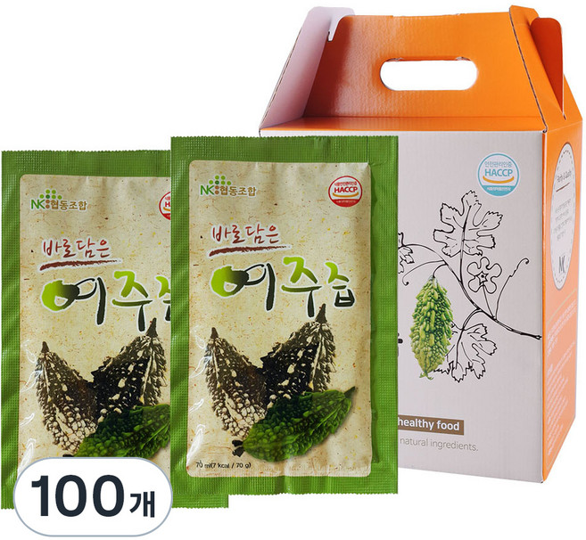 양원농장 바로담은 여주즙, 70ml, 100개