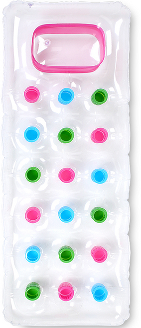 써니워터 투명 매트 튜브, 혼합색상, 1개