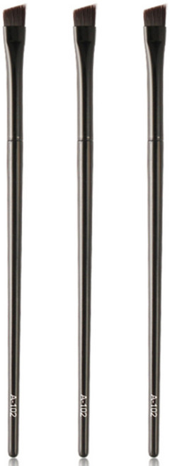 데일리프렌즈 조니아 아이라이너 브러쉬, 블랙, 3개