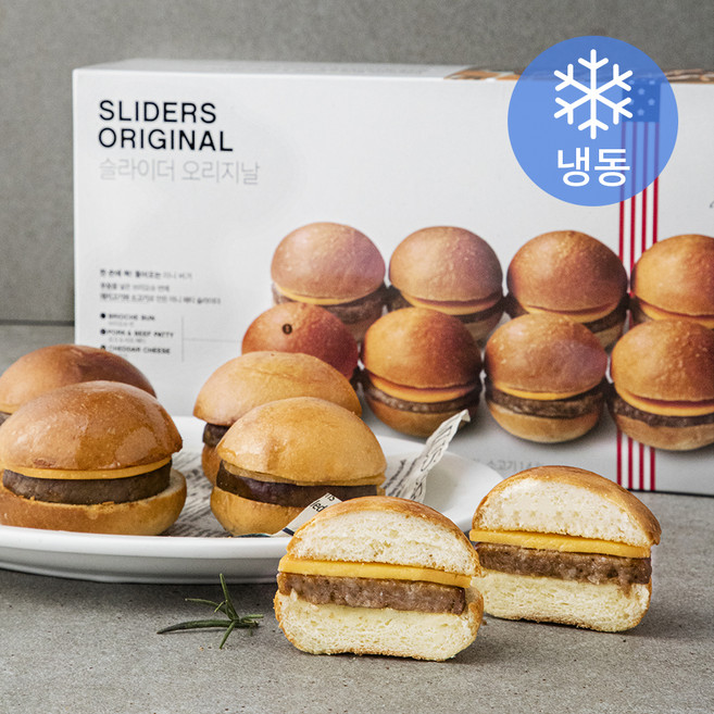 존쿡델리미트 슬라이더 오리지날 (냉동), 65g, 8개입, 1개