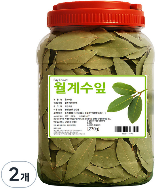 동광한방몰 월계수잎, 230g, 2개