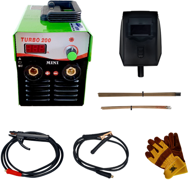 Turbo 200 迷你電焊機 實惠型套組, TURBO-200, 1套