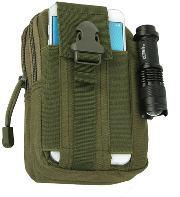 애드에딧 에투 파우치, 카키, 1개