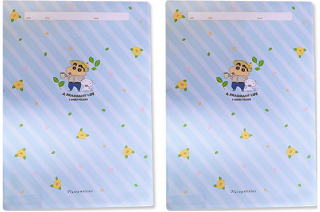 짱구 5분류 인덱스 홀더, 꽃짱구, 2개